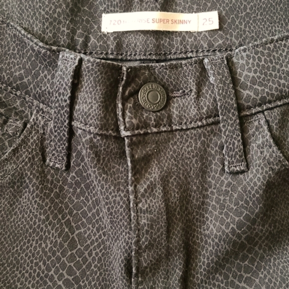 Levi's snake jeans high rise - Picture 4 of 6